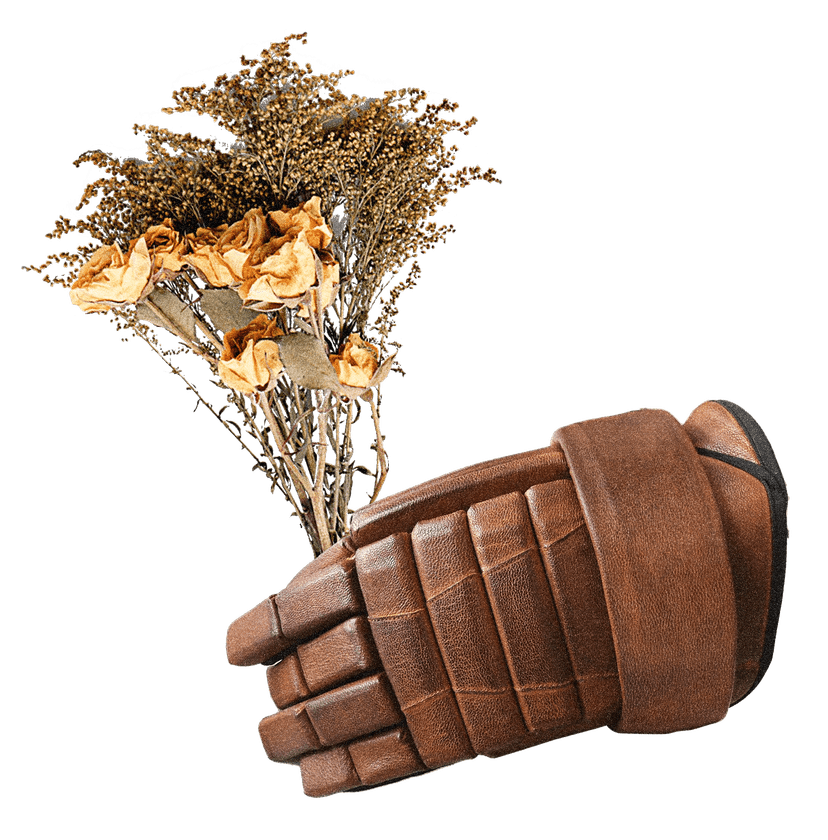 Glove with Flowers